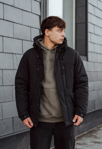 Фото - Зимняя мужская куртка Staff ga black - Men box
