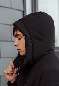 Фото - Зимняя мужская куртка Staff ga black - Men box