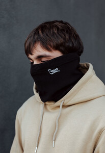 Фото - Стильний чоловічий бафф чорного кольору з логотипом Staff black logo - Men box