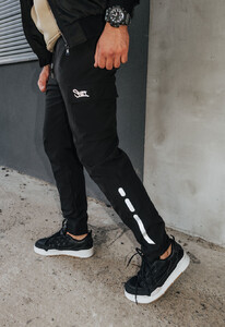 Фото - Утепленные штаны карго Staff winter cargo black fleece - Men box