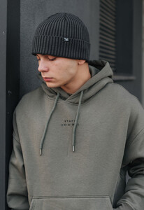 Фото - Темно-серая мужская шапка Staff 26 dark gray - Men box