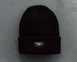 Фото - Шапка чорного кольору із логотипом Staff 25 black - Men box
