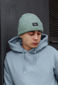 Фото - Унісекс шапка м'ятного кольору Staff 25 mint - Men box