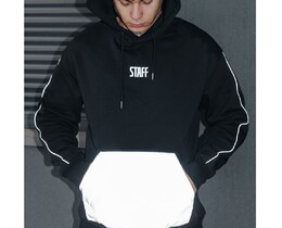 Фото - Оверсайз худи Staff reflective oversize fleece - Men box