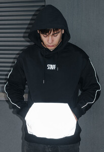 Фото - Оверсайз худі Staff reflective oversize fleece - Men box