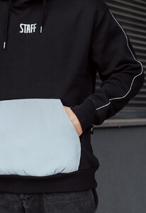 Фото - Оверсайз худі Staff reflective oversize fleece - Men box