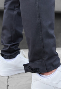 Фото - Молодежные серые штаны карго Staff cargo nix dark gray - Men box