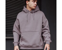 Фото - Мужское худи пурпурного цвета Staff dark purple oversize fleece - Men box