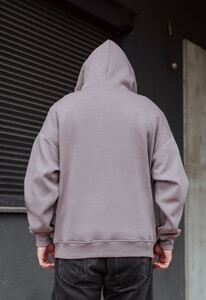 Фото - Чоловіче худі пурпурного кольору Staff dark purple oversize fleece - Men box