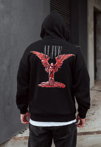 Фото - Тепле молодіжне худі Staff alive oversize fleece - Men box