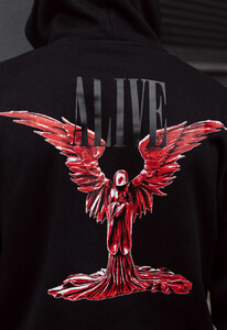Фото - Тепле молодіжне худі Staff alive oversize fleece - Men box