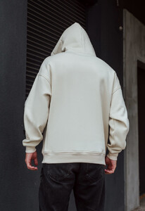 Фото - Базовое зимнее худи Staff milk oversize fleece - Men box