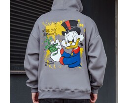 Фото - Худи с мультяшным принтом Staff dd oversize fleece - Men box