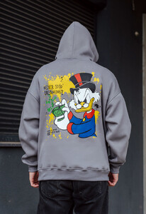 Фото - Худи с мультяшным принтом Staff dd oversize fleece - Men box