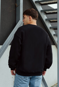 Фото - Свитшот с золотистым принтом Staff nirv oversize fleece - Men box