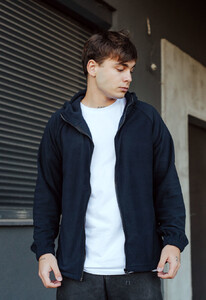 Фото - Флісове худі чорного кольору Staff navy zip - Men box