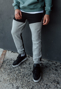 Фото - Спортивные штаны серый меланж Staff de gray melange fleece - Men box