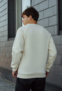 Фото - Молочный утепленный свитшот Staff milk line fleece - Men box