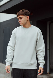 Фото - Светло-серый теплый свитшот Staff light gray basic fleece - Men box
