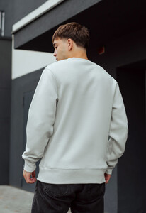 Фото - Светло-серый теплый свитшот Staff light gray basic fleece - Men box