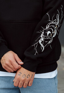 Фото - Худи со змеиным принтом Staff snakes oversize fleece - Men box