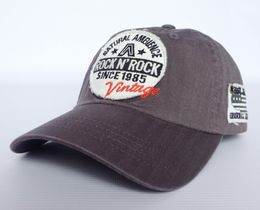 Фото - Бейсболка Sport Line коричневая с логотипом Rock N' Rock - Men box