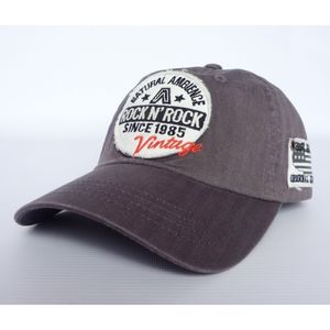Фото - Бейсболка Sport Line коричнева із логотипом Rock N' Rock - Men box