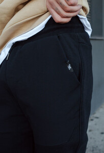 Фото - Универсальные черные спортивные штаны Staff de black fleece - Men box
