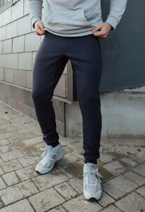 Фото - Спортивные штаны темно-синего цвета Staff sm navy fleece - Men box