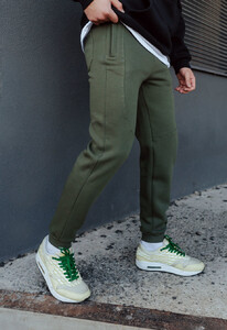 Фото - Спортивные штаны цвета хаки Staff g khaki fleece - Men box