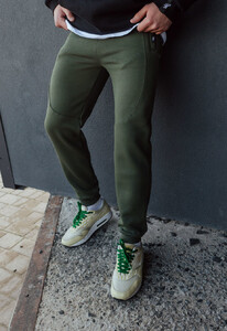 Фото - Спортивные штаны цвета хаки Staff g khaki fleece - Men box