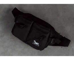 Фото - Черная поясная сумка с логотипом Staff ak black - Men box