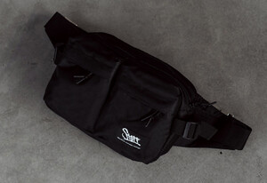 Фото - Черная поясная сумка с логотипом Staff ak black - Men box