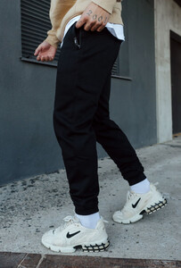 Фото - Черные утепленные спортивные штаны Staff g black fleece - Men box