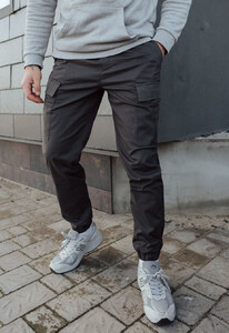 Фото - Повседневные серые штаны карго Staff pf cargo gray - Men box