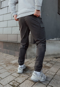 Фото - Повседневные серые штаны карго Staff pf cargo gray - Men box