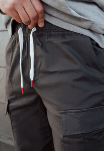 Фото - Повседневные серые штаны карго Staff pf cargo gray - Men box