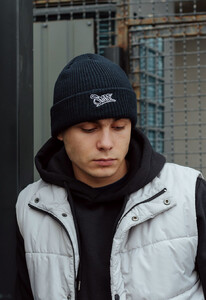 Фото - Темно-синяя шапка с лого Staff 24 logo navy - Men box