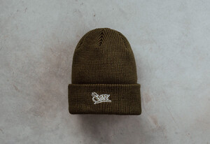 Фото - Шапка з підворотом кольору хакі Staff 24 logo khaki - Men box