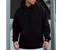 Фото - Базове оверсайз худі Staff black basic oversize fleece - Men box