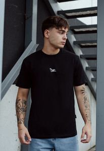 Фото - Мужская повседневная футболка Staff black logo front - Men box