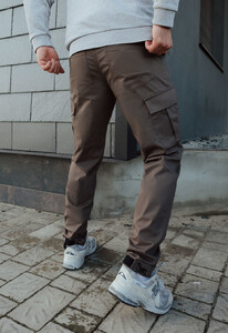 Фото - Штаны карго коричневого цвета Staff cargo brown - Men box
