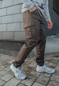 Фото - Штаны карго коричневого цвета Staff cargo brown - Men box