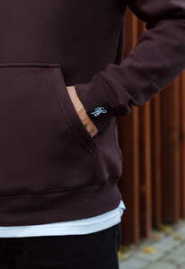 Фото - Темно-фиолетовое худи Staff dark purple basic fleece - Men box
