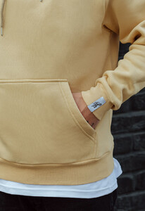 Фото - Тепле бежеве оверсайз худі Staff beige basic oversize fleece - Men box