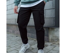 Фото - Штаны карго в черном цвете Staff du cargo black - Men box
