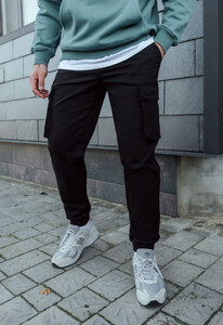Фото - Штаны карго в черном цвете Staff du cargo black - Men box