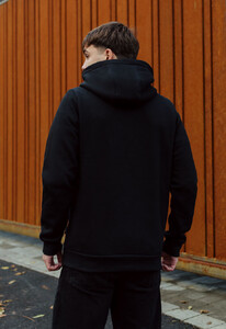 Фото - Флисовое черное худи Staff zip black - Men box
