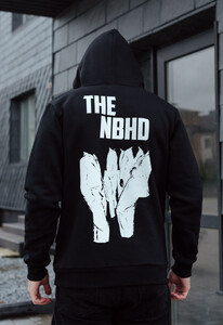 Фото - Утепленное черное худи Staff NBHD fleece - Men box