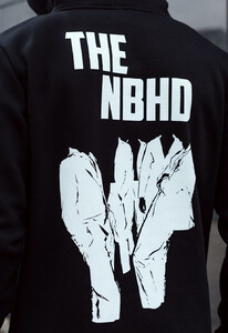 Фото - Утепленное черное худи Staff NBHD fleece - Men box